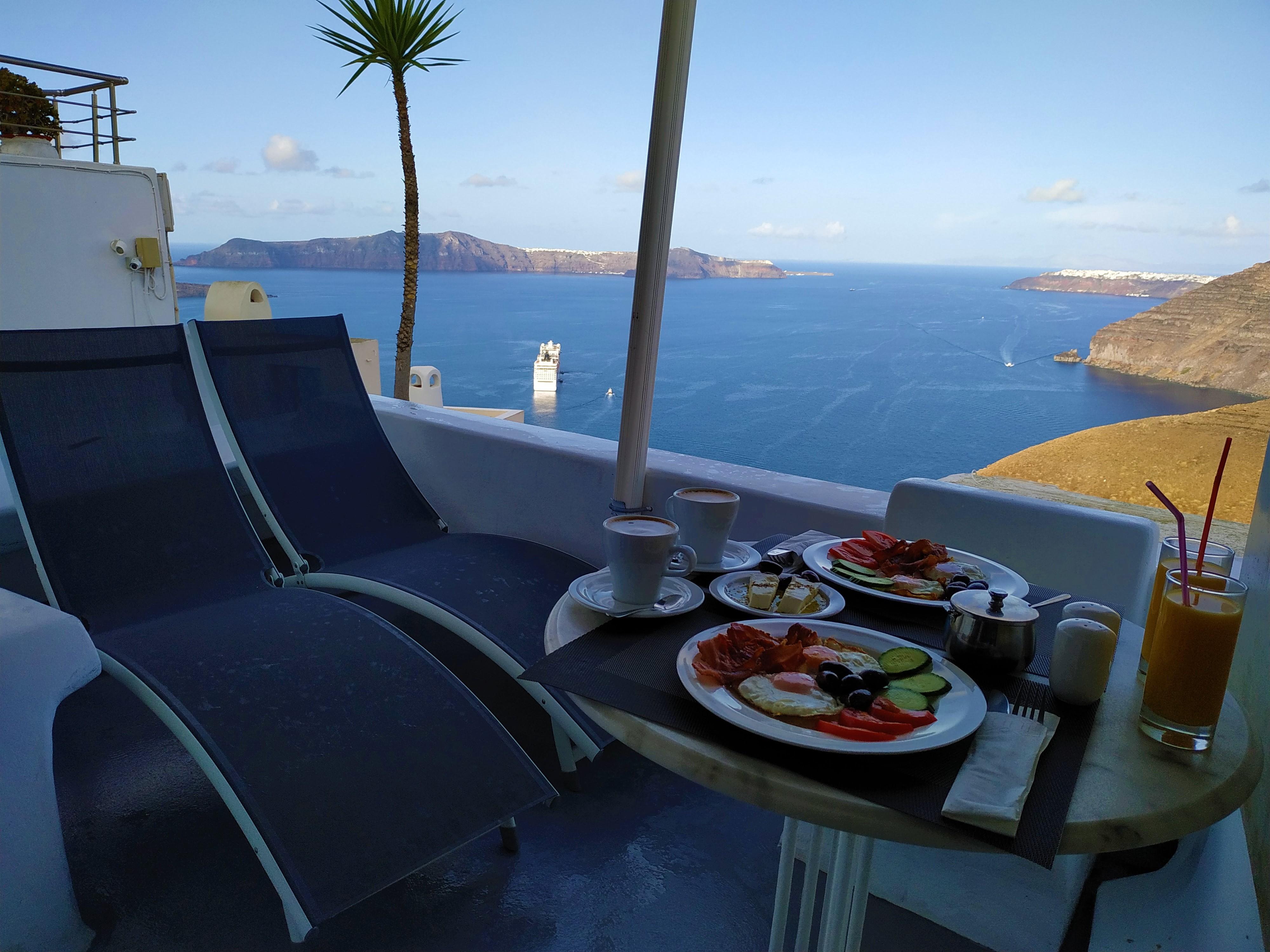 Trieris Villa & Suites Fira  Ngoại thất bức ảnh