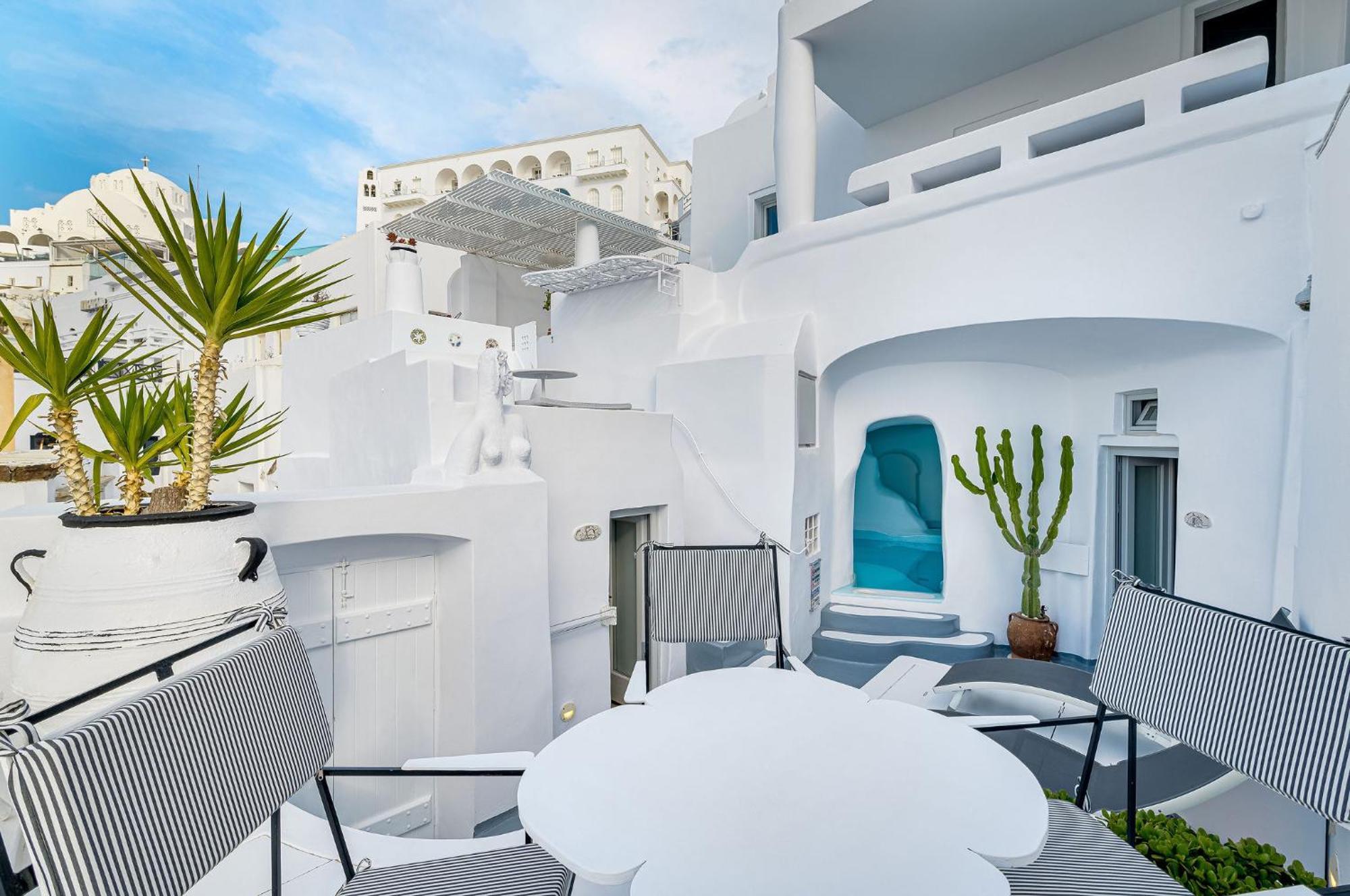 Trieris Villa & Suites Fira  Ngoại thất bức ảnh